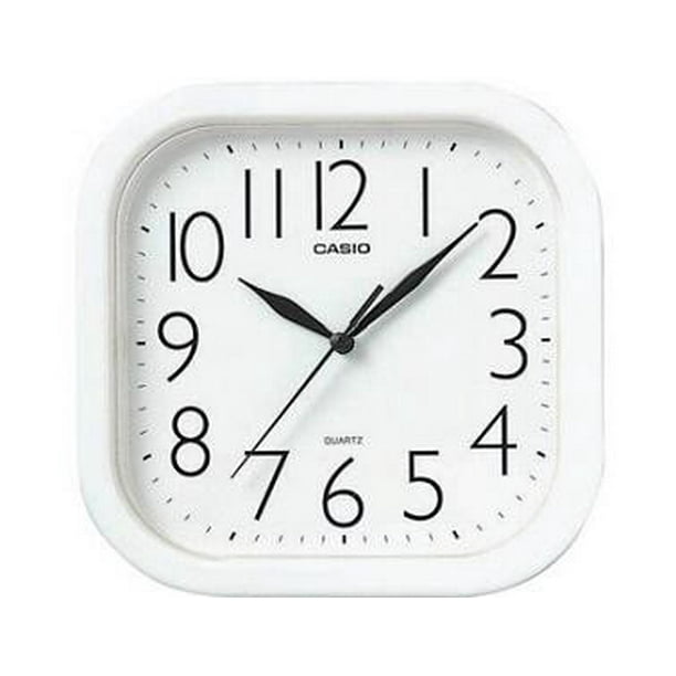 Casio IQ027R White Analog Wall Clock
