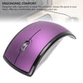 thumbnail image 3 of Folding Wireless Mouse, Computer Travel 2.4G Mice with Receiver, Magnetic Power Off Switch, Portable for Laptop, 3 of 7