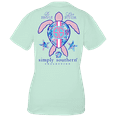 thumbnail image 3 of Simply Southern Preppy Leaves Turtle Breeze T-Shirt, 3 of 4