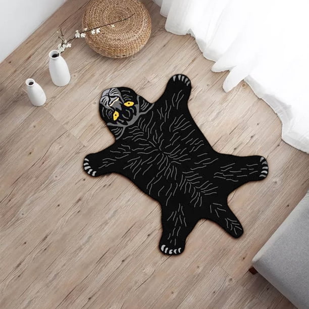 Rvkxad Non-Slip Alien Bath Mat, Cartoon Floor Mat for Bathroom
