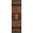 thumbnail image 2 of Addison Rugs Mayfield Washable Southwest Aztec Brown Runner Rug, 2'3" x 7'6", 2 of 5