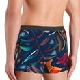thumbnail image 5 of Kll Tropical Flower Men'S Cotton Boxer Briefs Underwear-Medium, 5 of 9