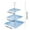 Multicolor BU, variant on Three-tiered Fruit Tray Dried Fruit Tray Dessert Tray Multi-tiered Cake Stand