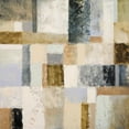 thumbnail image 2 of Marcon, Michael 20x20 Black Ornate Wood Framed with Double Matting Museum Art Print Titled - Mid Geometry I, 2 of 4