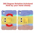 thumbnail image 2 of ELEHOLD Kids Case for iPad 10th Gen 10.9" 2022, Cute Owl Design Rugged Case with Hidden Kickstand Pencil Holder Shockproof Silicone Cover, Yellow, 2 of 5