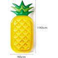 thumbnail image 2 of Hamaca Inflable de Agua, 195 x 90 cm, Tumbona Flotante, Silla de Piscina Gigante, Cama Flotante Inflable para Adultos, niños, Playa, Piscina, Fiesta de Verano (Piña), 2 of 5