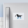 thumbnail image 3 of CafePress - Custom Flat Coated - Rectangle Magnet, 2"x3" Refrigerator Magnet, 3 of 3