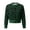 wei163-Dark Green, variant on Womens Leopard Cardigan Cropped Button up Plus Size Sweater Loose Fit Long Sleeve Cheetah Printed Fall Winter Knit Jackets XXXXL