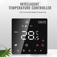 thumbnail image 4 of Smart Thermostat for Home Touchscreen Voice Control Programmable Temperature Control IP20 Protection Auto/Manual Mode Digital Thermostat for 16A Electric Underfloor Heating, 4 of 7