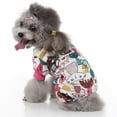 thumbnail image 2 of Sweet Dog Pajamas Soft Coral Pet Clothes Small And Medium Dog Four Legged Clothes L, 2 of 4