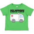 thumbnail image 3 of Inktastic My Mommy Saves Lives- Ambulance Boys or Girls Toddler T-Shirt, 3 of 5