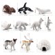 thumbnail image 4 of Juego De Juguetes De Animales, Juego De Figuritas De Animales De Pvc Pintadas A Mano, Figuras De Animales Seguras No Tóxicas, Juguete Muyoka Hogar, 4 of 6
