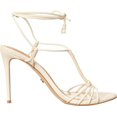 thumbnail image 6 of Sam Edelman Safiya Modern Ivory/Summer Sand Tie Up Stiletto Heeled Sandals (Modern Ivory/Summer Sand, 5.5), 6 of 6