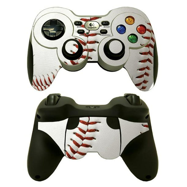 MightySkins Skin Decal Wrap for Logitech Wireless Gamepad - Baseball - Walmart.com