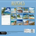 thumbnail image 5 of Trends International 2024 Beaches Wall Calendar & Push Pins, 5 of 6