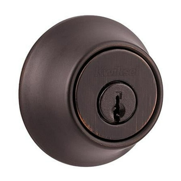 Kwikset 660 11P SMT CP K6 V2 Security Single-Cylinder Deadbolt, Venetian Bronze - Quantity 1