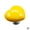 yellow, variant on Heart-Shaped Toilet Tank Button Plastic, Multi-Color, Creative