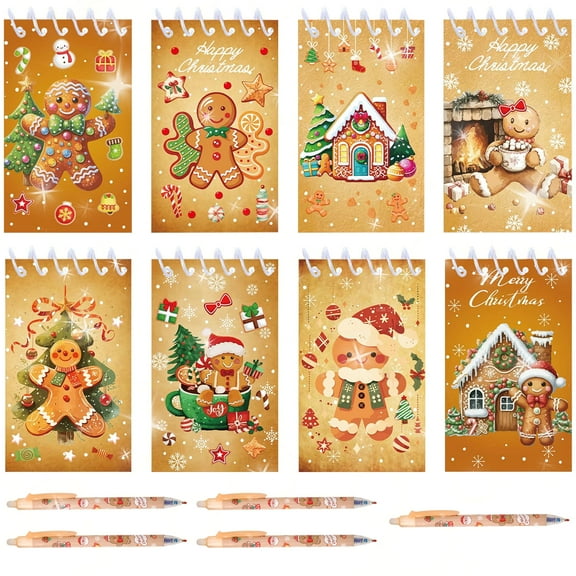 Christmas Gingerbread Theme Painting Board Set - Cute and Warm Color Matching Inspires Creative Talent
