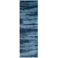 thumbnail image 2 of SAFAVIEH Retro Chantel Abstract Runner Rug, Light Blue/Blue, 2'3" x 11', 2 of 5