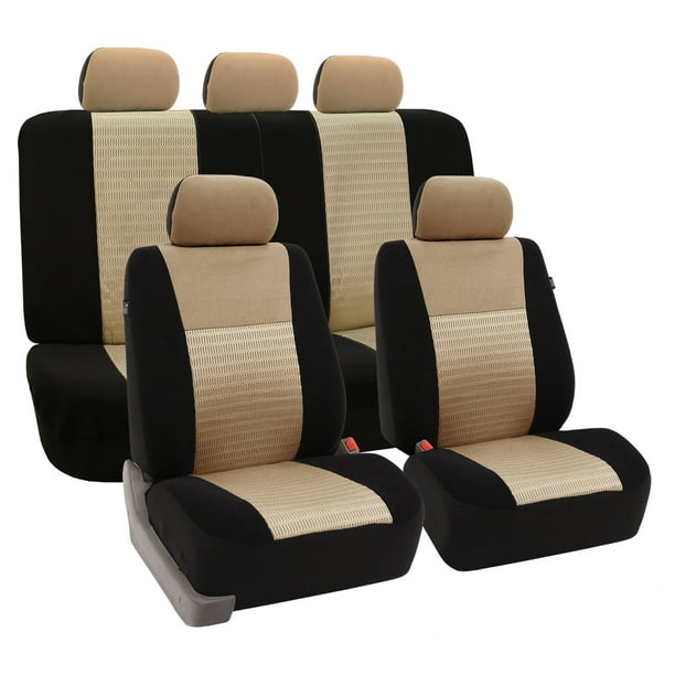 Black,Red,Beige Full Set Universal Fit 5 Seats Car 3D Surrounded