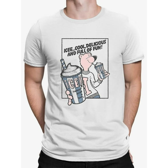 Cool ICEE Bear Delight - Fun And Refreshing Drink Design Graphic Men's T-shirt