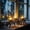 A, variant on Eoozwa 2Pcs Halloween Finger Candlestick, Flameless Candles with Ghost Hand Candlesticks for Theme Party Decor, Four-Legged Skull Candlestick for Halloween Decor