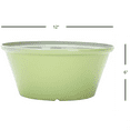 thumbnail image 2 of Gardener Select Tulip Bowl Planter, Green, 12", 2 of 2