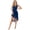 Navy_Blue, variant on MSemis Women Lyrical Dance Costumes Sequin Mesh Tulle Flowy Maxi Long Dress