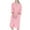 Pink, variant on BeaUTT Pajamas for Women Clearance Plus Size Robes for Women Knit Bathrobe Soft Lightweight Knee Length Loungewear Long Bathrobe Lightweight Night-robe Pink XXXL