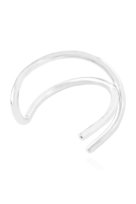 Stylish Daily Wear Alloy Ear Clip Jewelry for Women and Men, 1 Piece Non-Pierced Fashionable Ear Accessory