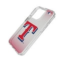 thumbnail image 2 of Texas Rangers Linen Logo iPhone Clear Case, 2 of 6