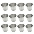 thumbnail image 3 of Eease Metal Shot Glasses Coffee Tumbler 12Pcs Stainless Steel Drinking Cups, 3 of 5