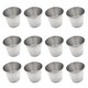 thumbnail image 4 of 12pcs vasos de chupito de acero inoxidable vaso portátil para beber bebidas espirituosas copas de vino sostenedor de salsa (45 ml), 4 of 5