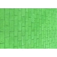 thumbnail image 1 of Ahgly Company Machine Washable Indoor Rectangle Transitional Neon Green Area Rugs, 7' x 9', 1 of 7