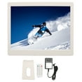 thumbnail image 2 of 16 Inch Smart Digital Photo Frame,4:3 IPS Display 1600X1200 Resolution Electronic Photo Frame,Electronic Picture Frame with  Remote Control, Video Music Time Calendar, 2 of 7