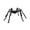 L, variant on Halloween Plush Spider Outdoor Decoration, 79" Giant Hairy Spider with Bendable Legs, Realistic Spider Party Props Decor for Garden Yard Patio Haunted House