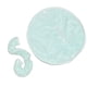 thumbnail image 1 of Mascarilla facial reutilizable de forro polar coral antienvejecimiento para mujeres, mamás y hermanas. Correa de un agujero verde, 1 of 5