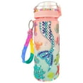 thumbnail image 3 of Peggybuy 600ml Diamond Stickers Bottle with Glitter Diamond Portable Water Bottle Creative Student School Kettle Diamond Painting Crafts, 3 of 9