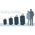 thumbnail image 2 of Rockland Luggage 22" Rolling Duffel Bag, 2 of 3