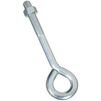

National Zinc Eye Bolt w/Hex Nut ~ 3/4 X 10