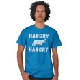 thumbnail image 5 of Funny Hungry Hangry Hippos Men's Graphic T Shirt Tees Brisco Brands 4X, 5 of 6