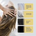 thumbnail image 4 of Champú para raíces de flores de vellón, negro brillante, mejora la calidad del cabello, cubre las canas, nutre las raíces del cabello | 3874991838556, 4 of 5