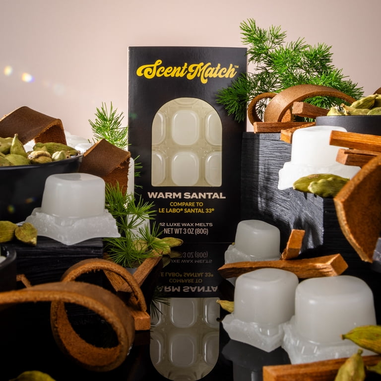 IllumiScents ScentMatch, 3 oz Wax Melts, Warm Santal (Compare to