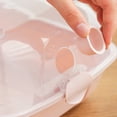 thumbnail image 5 of vnanda Smell-proof Shoe Storage 2 Pcs Shoes Storage Box Thickened Transparent Ventilation Hole Dust-proof Anti-crack Reusable Universal Boot Box Car Travel, 5 of 8