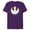 Purple, variant on Star Wars Hanukkah Menorah Rebel Alliance A Little Light - Short Sleeve Blended T-Shirt for Adults - Customized-Dark Heather