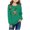 Green, variant on Little Girls Sweatshirts Cotton Long Sleeve Crewneck Pullover Toddler Kids Winter Warm Shirt Sweater Tops