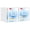 White-0.5 inch-12pcs, variant on Comix 2 inch 3 Ring View Binder, 2" O-Ring, 450-Sheet Capacity, Fits Letter Size Paper 6-Pack White