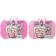 LOL Surprise Fashion Show On The Go HOT Pink & LIGHT Pink Set of BOTH Storage Carry Cases