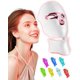 thumbnail image 1 of Máscara de terapia de luz roja FOLOKE para rostro y cuello con USB C, 1 of 8