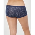 thumbnail image 3 of Maidenform Boyshort One Fab Fit Microfiber Womens Underwear With Lace Stretch Full Coverage sz 5-9 40760, 3 of 7